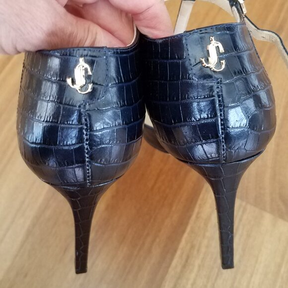 Jimmy Choo Lexica 100 CCL Pumps Navy Size 6 - Picture 5 of 8
